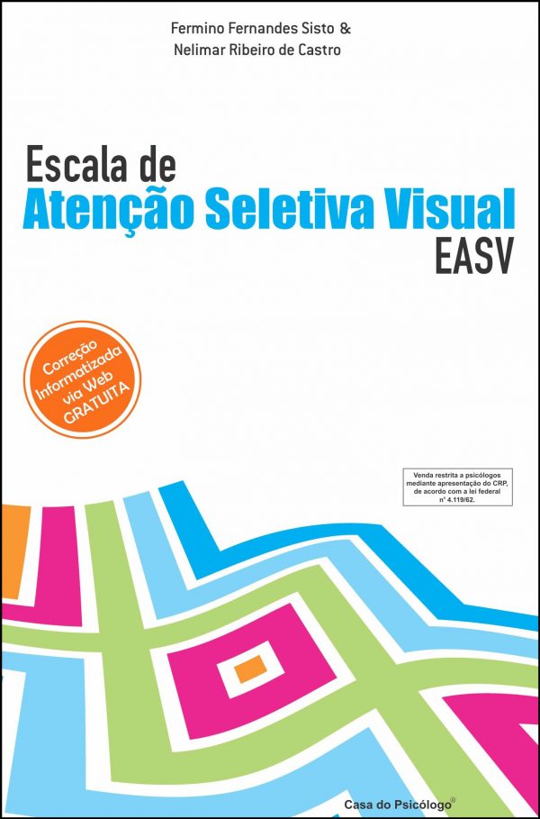 EASV - Escala de atenção seletiva visual - Kit