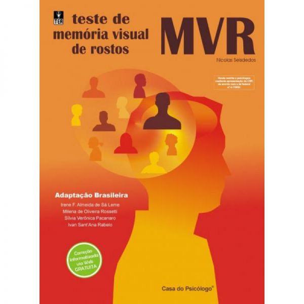 MVR - Memória Visual de Rostos - Kit
