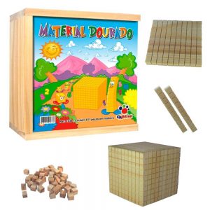 Material Dourado Grande 611 peças