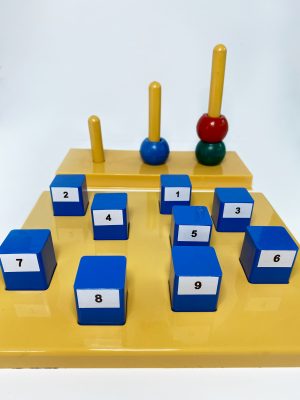 Cubos Corsi + Torre Londres + Livro  Avaliação Neuropsicológica Cognitiva (4): Memória de trabalho