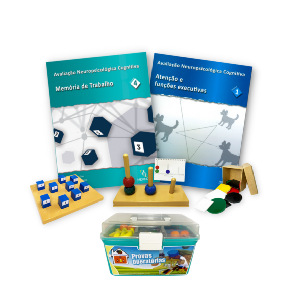 Kit Avaliação Cognitiva: Atenção, Funções Executivas e Memória