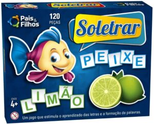 Brincar De Aprender Soletrar - 120 Pçs