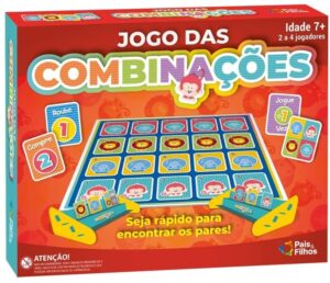 Jogo das Combinações - 109 Peças