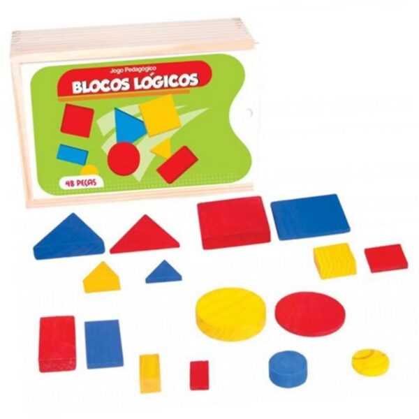 Blocos Lógicos em Madeira - Brink Mobil