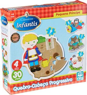 Quebra Cabeça Progressivo - Pequeno Príncipe