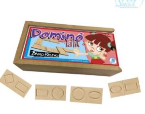 Dominó Tátil Baixo Relevo