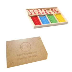 Kit Matemática Montessori + Frações