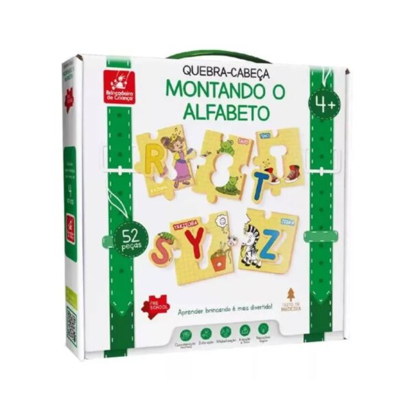 Quebra-Cabeça Montando o Alfabeto