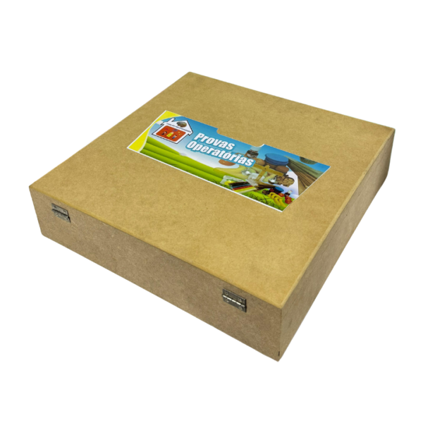 Kit De Provas Piagetianas (14 Provas Operatórias Caixa MDF) S/cubo