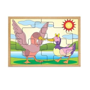Quebra Cabeça Animais - Patos