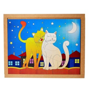 Quebra Cabeça Animais - Gatos