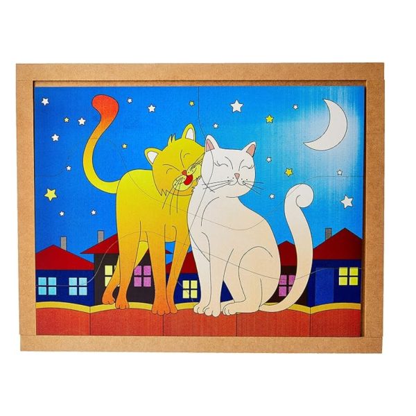 Quebra Cabeça Animais - Gatos
