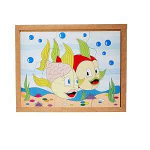 Quebra Cabeça Animais - Peixes