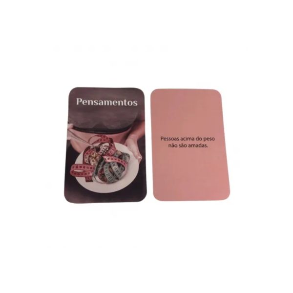 Transtornos Alimentares: 70 Cards Para Pensar Sobre Autoimagem Distorcida - Image 3